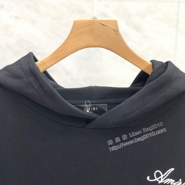Ami專櫃2023FW新款刺繡印花連帽衛衣 男女同款 tzy3109